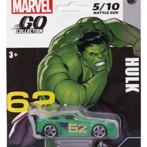 Marvel Go 1:64 Diecast Hulk Battle SUV Toy