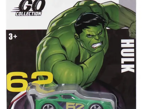 Marvel Go 1:64 Diecast Hulk Battle SUV Toy