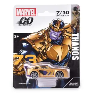 Marvel Go 1:64 Diecast Thanos Battle SUV Toy Car
