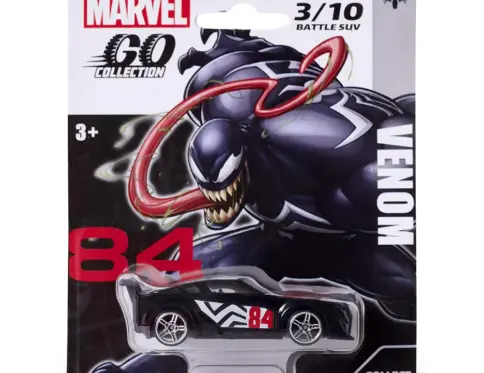 Marvel Go 1:64 Diecast Venom Battle SUV Toy Car