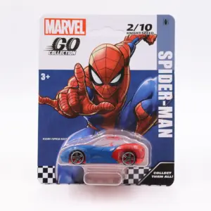 Marvel Go 1:64 Diecast Spider-Man knight Speed Toy Car