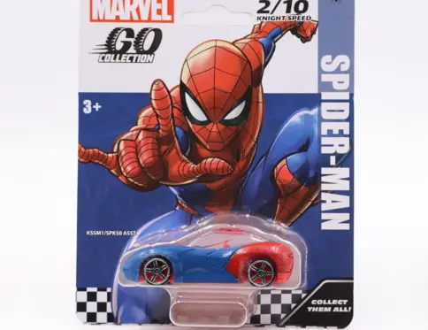 Marvel Go 1:64 Diecast Spider-Man knight Speed Toy Car