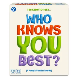 Skillmatics Card Game - Who Knows You Best, Family Party Game