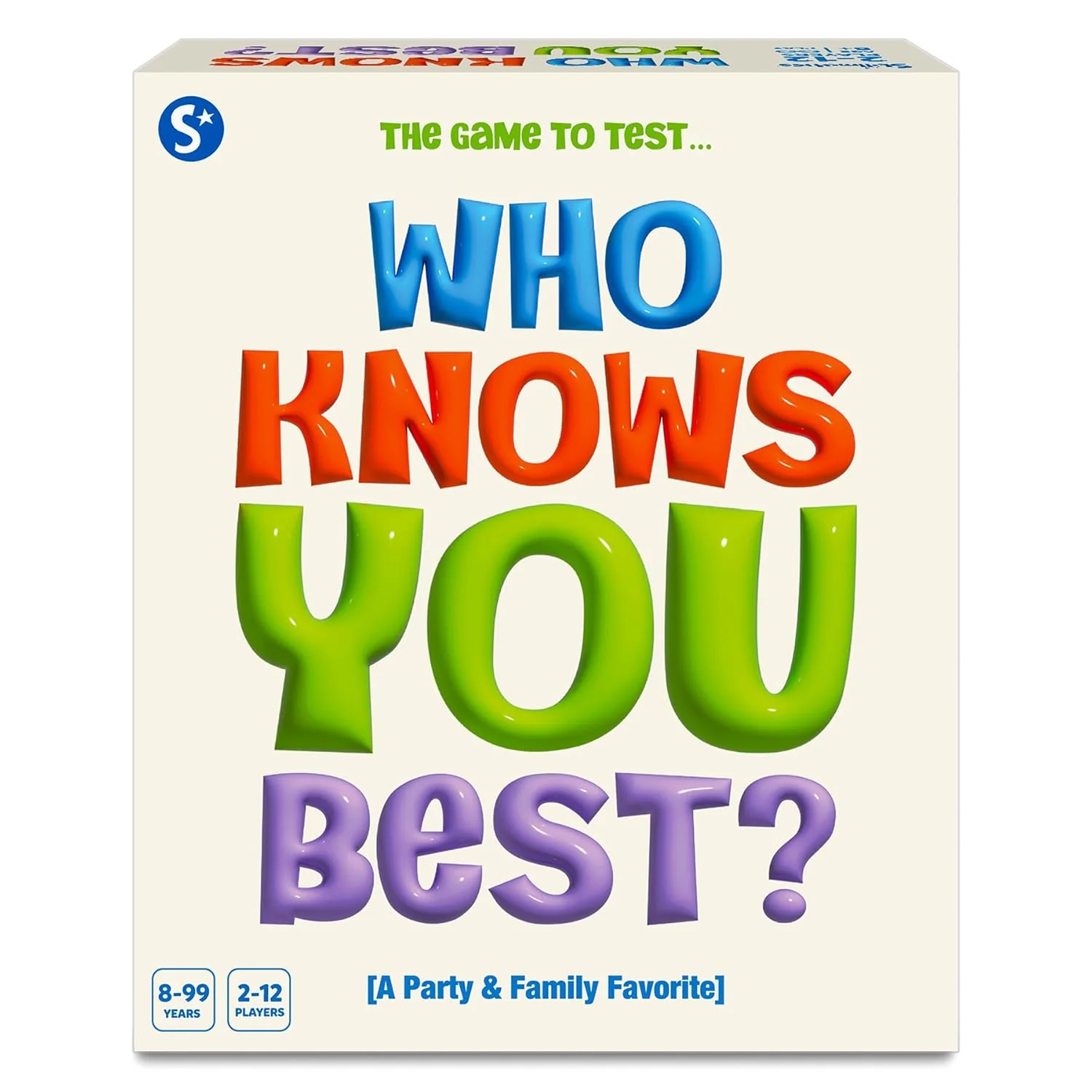Skillmatics Card Game – Who Knows You Best, Family Party Game