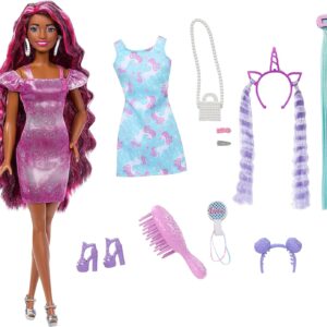 Barbie Fun & Fancy Brunette Hair Doll