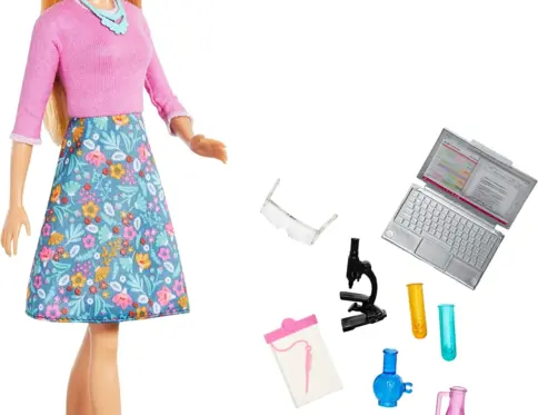 Barbie Blonde Hair Teacher Doll with Accessories