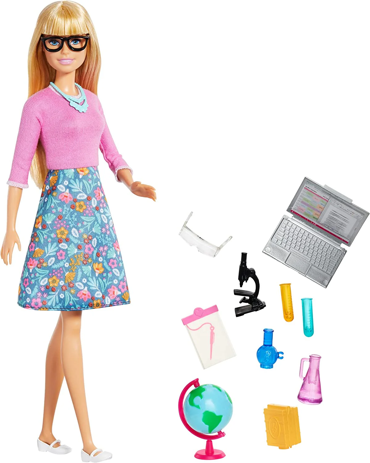 Barbie Blonde Hair Teacher Doll with Accessories