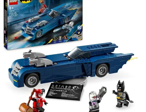 LEGO DC Batman with The Batmobile vs. Harley Quinn & Mr. Freeze Building Kit