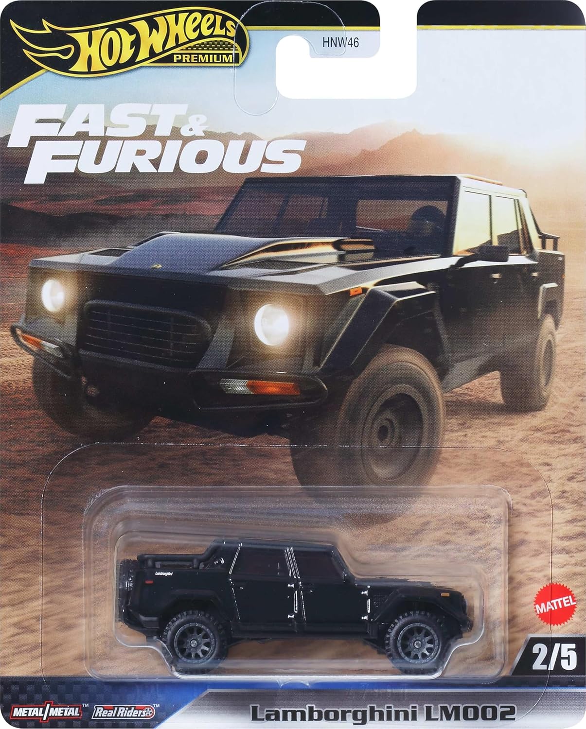 Hot Wheels Premium Car Fast & Furious Lamborghini