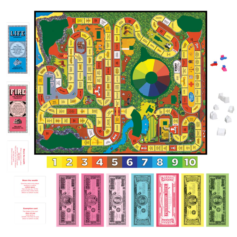 Hasbro Gaming The Game of Life Board Game for Families and Kids