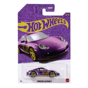Hot Wheels 57th Anniversary Pearl & Chrome 2025 Porsche Cayman S Diecast Car