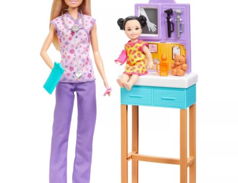 Barbie Pediatrician Doll & Doctor Playset