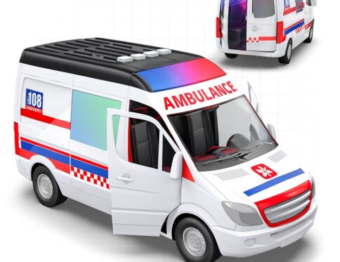 Mirana Ambulance Big Toy Van for Kids