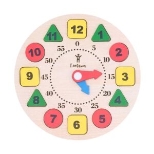 Tantrums Wooden Learning Clock Montessori Toy