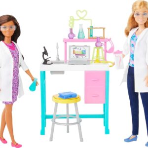 Barbie Science Lab Playset with 2 Dolls