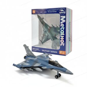 SHAKTISM Die-Cast F-16 Military Fighter Jet Model, 1:400 Scale