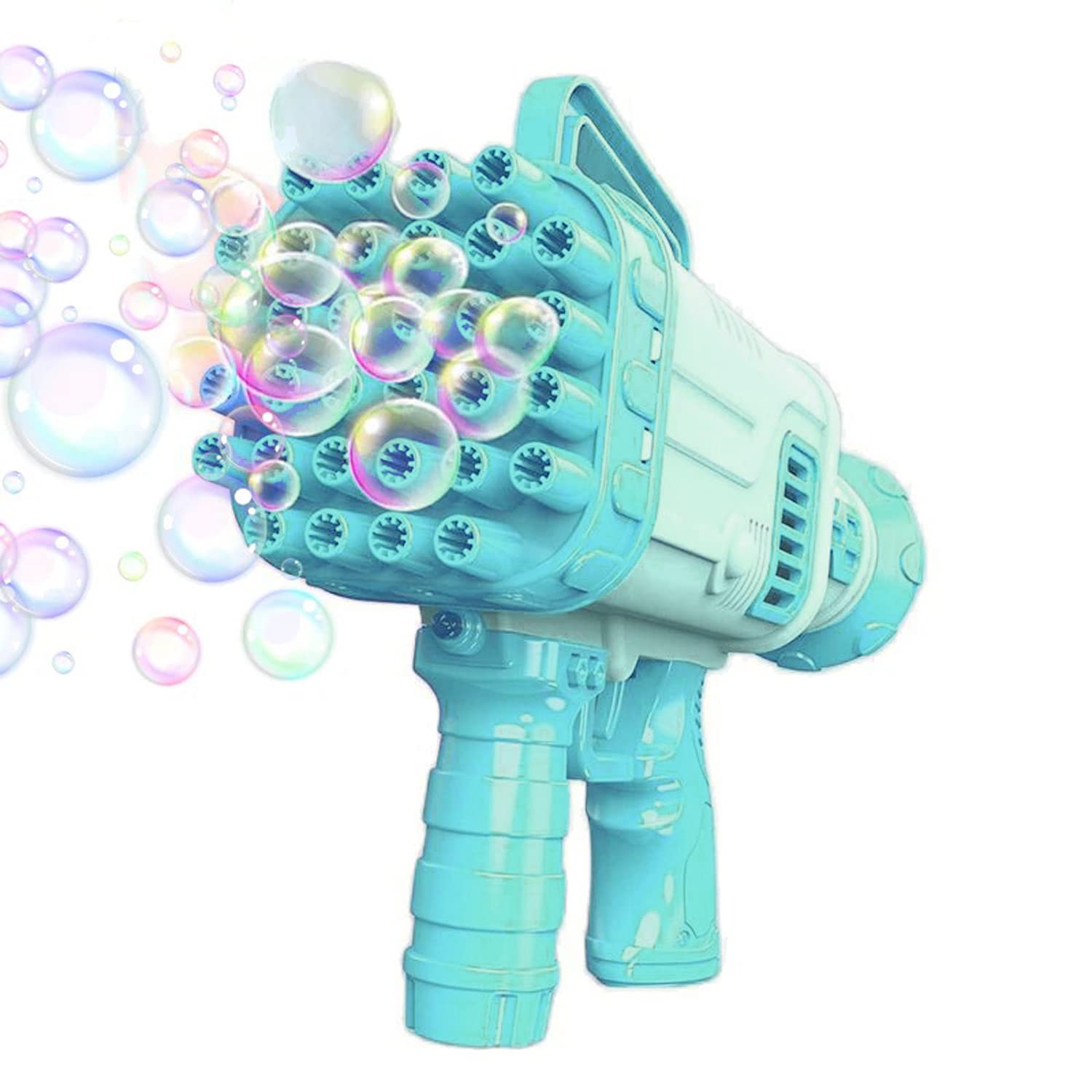 VGRASSP Electric Gatling Bubble Gun for Kids