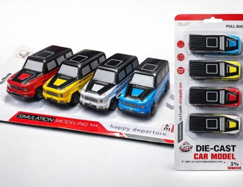 Thar Die-Cast Toy Cars Set of 4, Multicolor