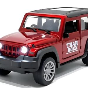 TOYOOS Thar Roxx-Style Premium Die-Cast Car Toy, Red