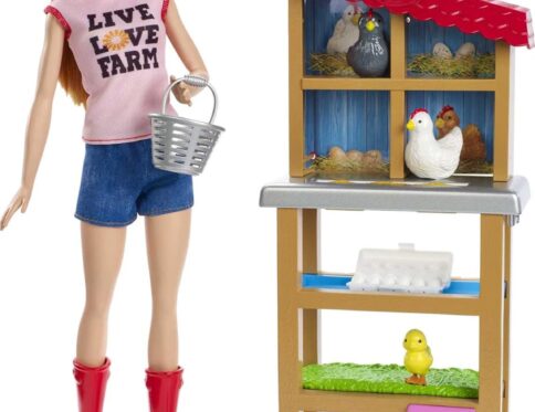 Barbie Chicken Farmer Doll & Playset