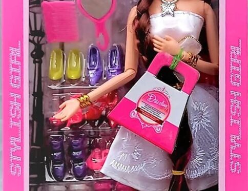 Niku Dazzling Dolls for Girls with Moveable Joints & Accessories