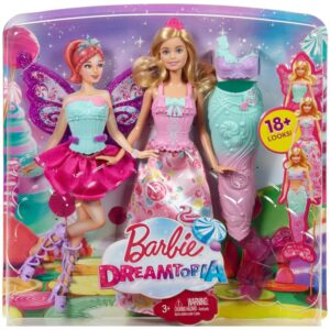 Barbie Mattel Doll and Fairytale Dress-Up Character Playset