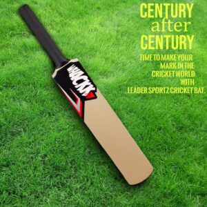 Whackk Ivory Size 5 Premium Hard Plastic Fiber Tennis Cricket Bat